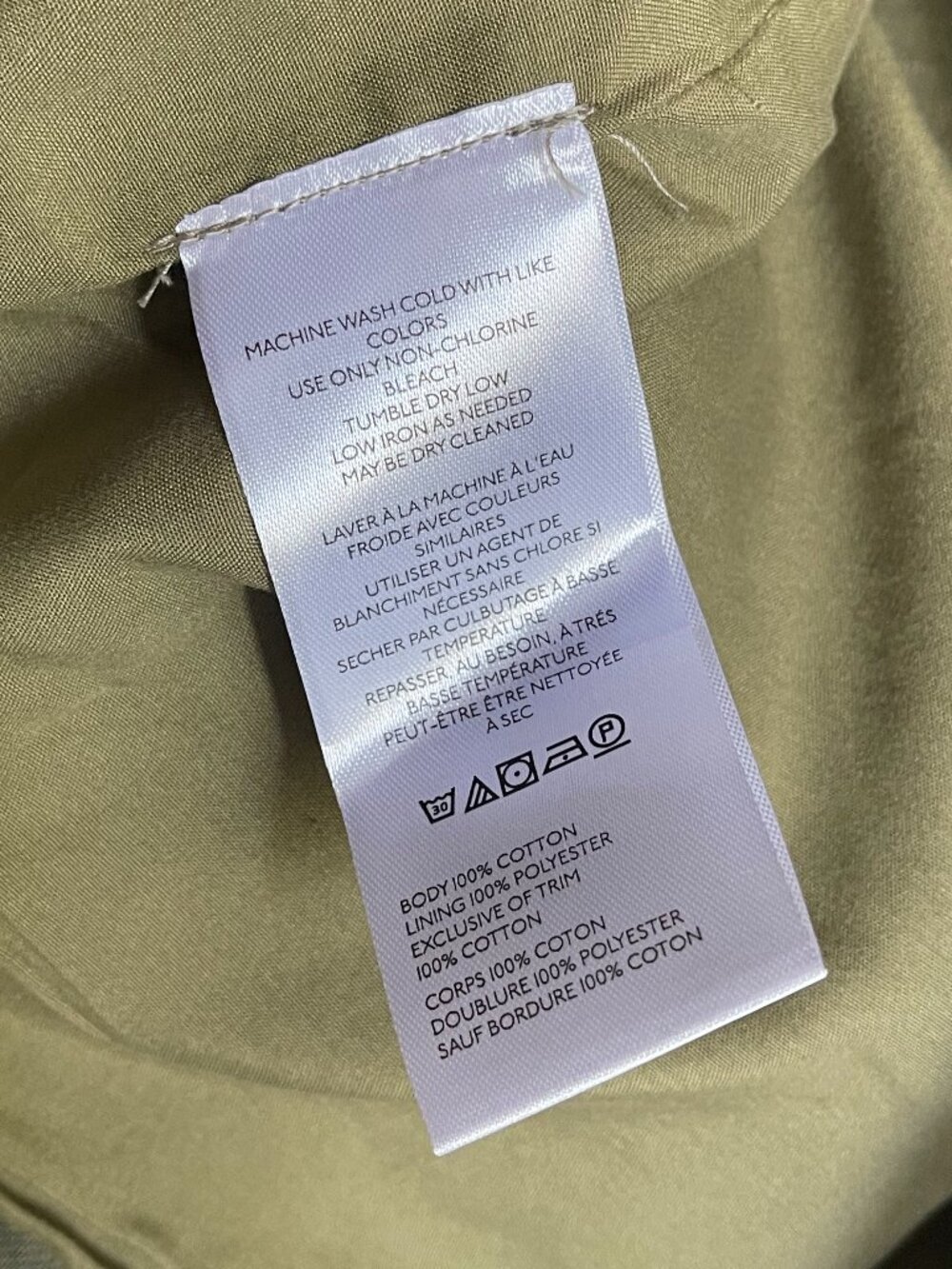 *NWT* We the Free Denim Barn Coat in Deep Green Size Large - Picture 14 of 14